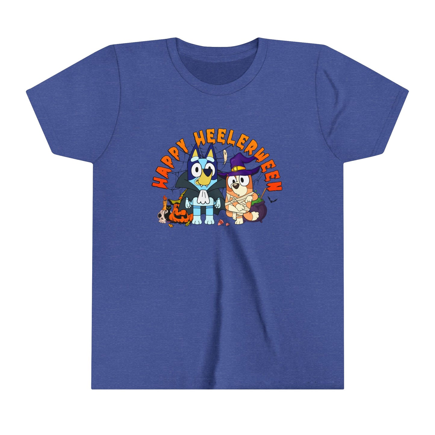 Happy Heelerween Youth Short Sleeve Tee