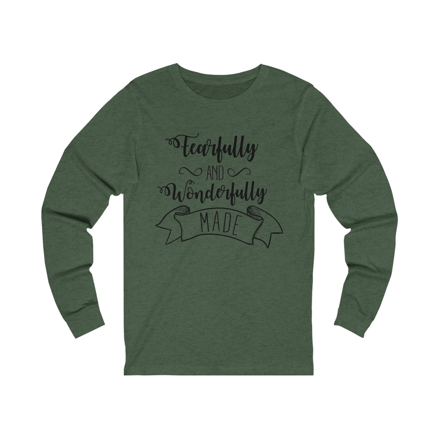 Fearfully and Wonderfully Made Long sleeve Tshirt