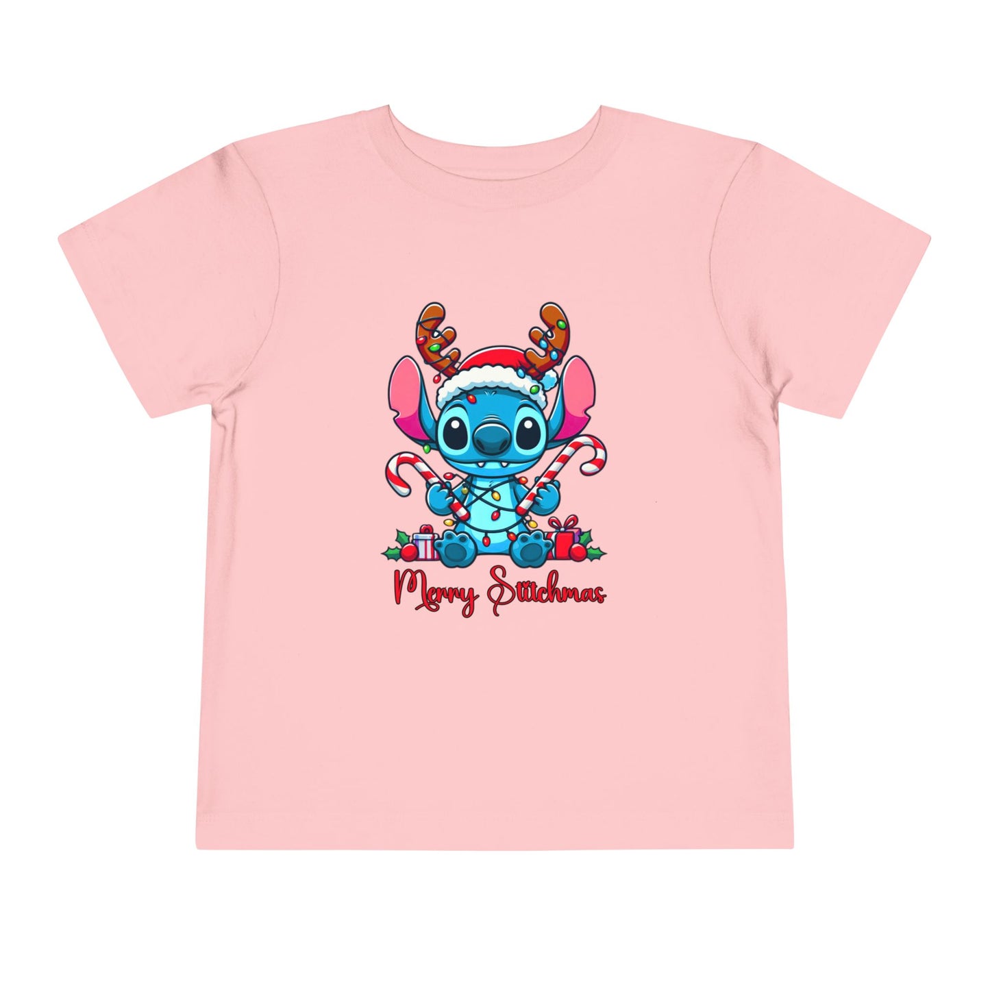 Merry Stitchmas Toddler Short Sleeve Tee