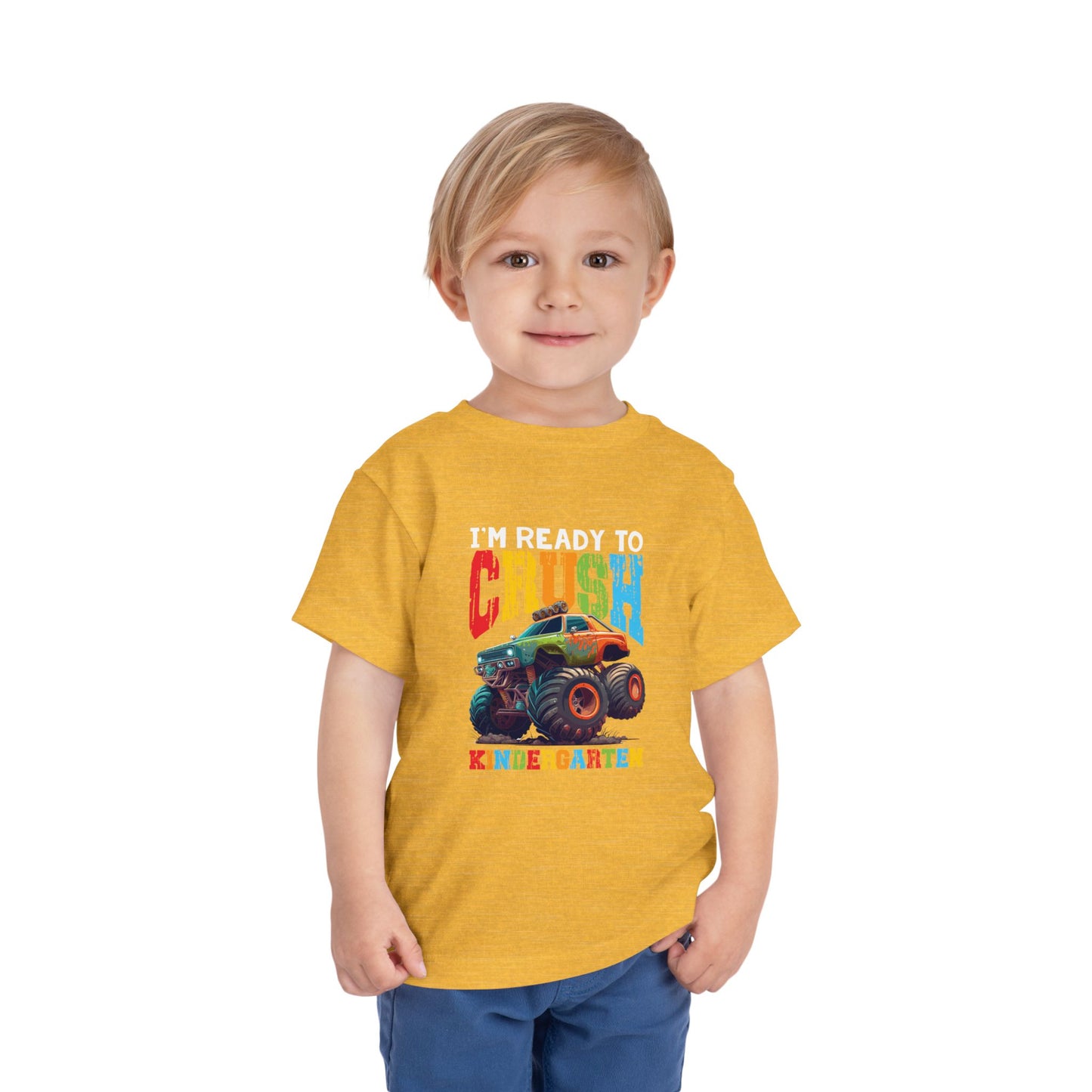 I'm Ready to Crush Kindergarten Toddler Short Sleeve Tee