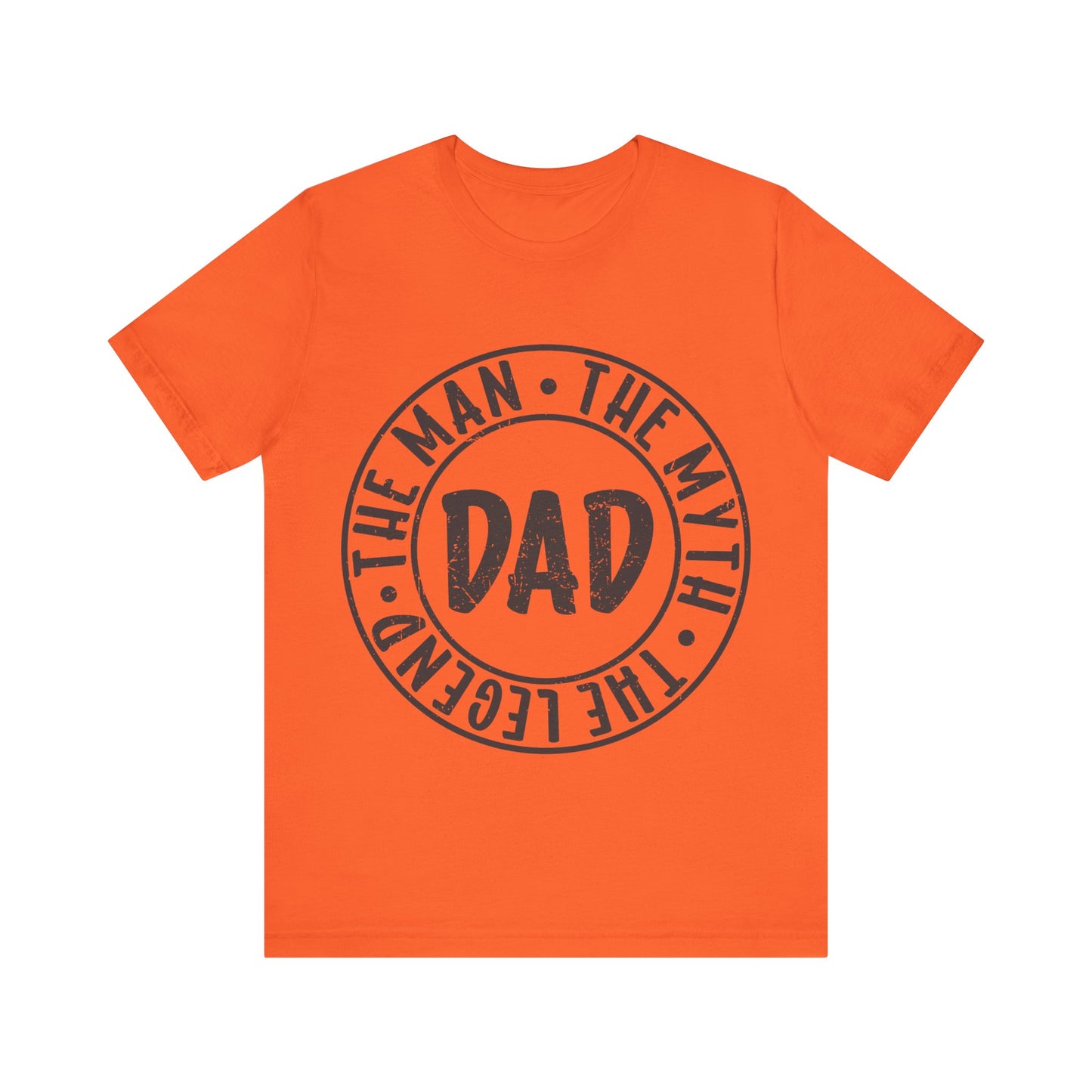 DAD The Man. The Myth. The Legend Jersey Short Sleeve Tee