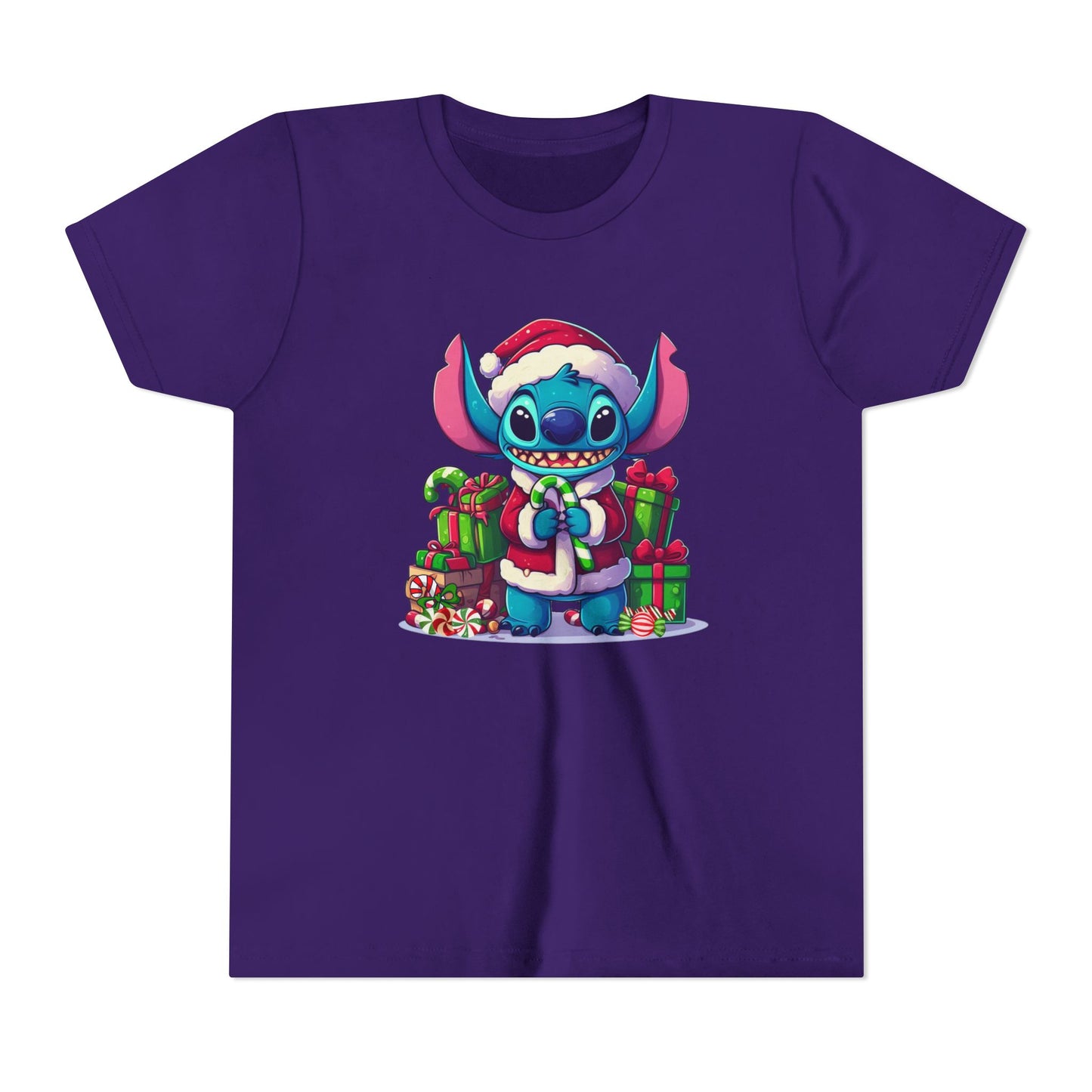 Christmas-Stitch Youth Short Sleeve Tee
