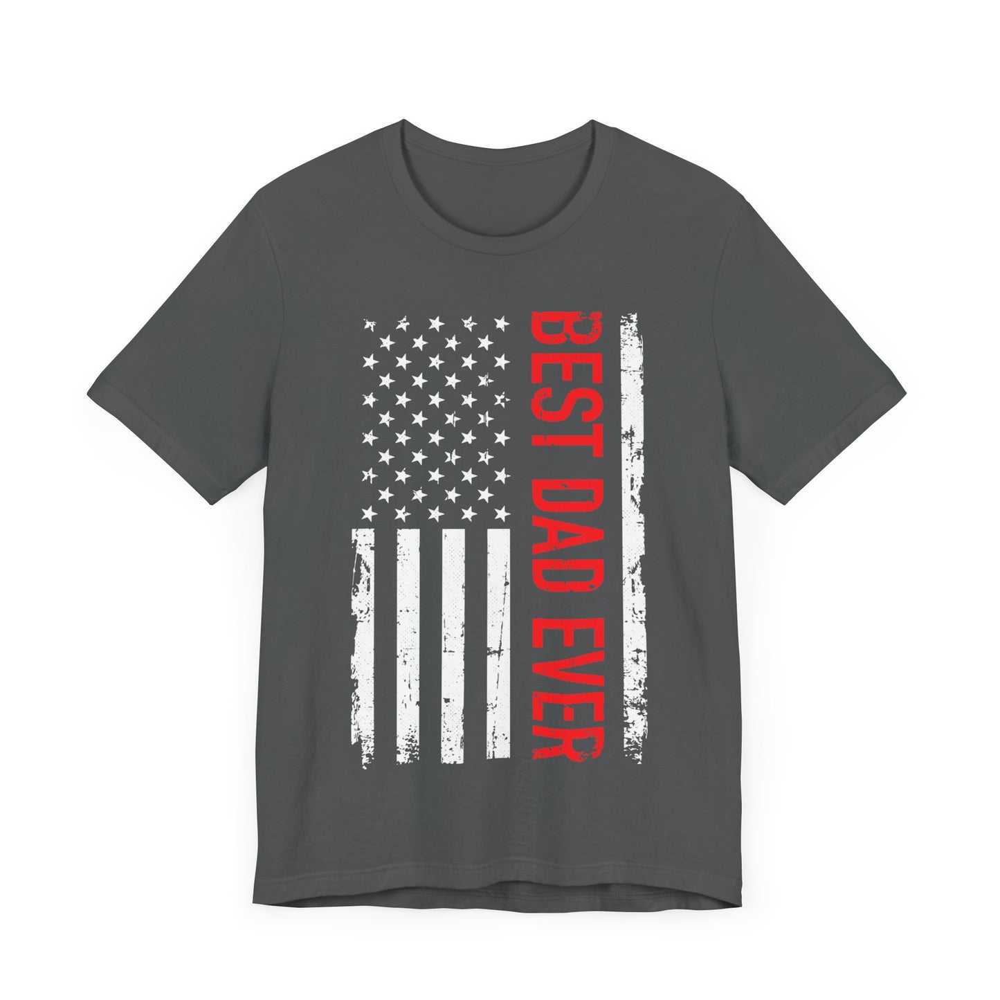 Best Dad Ever Jersey Short Sleeve Tee