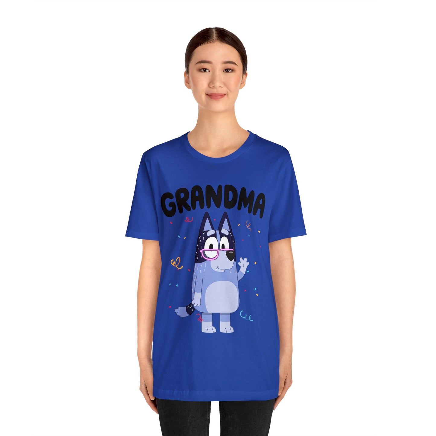 Grandma Bluey Birthday short sleeve Tshirt