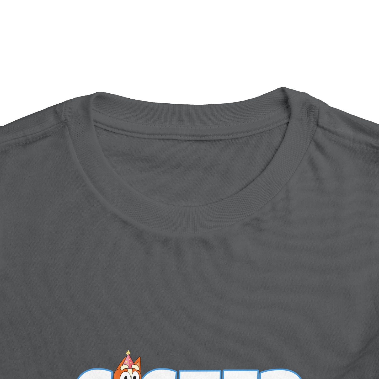 Sister of the Birthday Girl Toddler Short Sleeve Tee