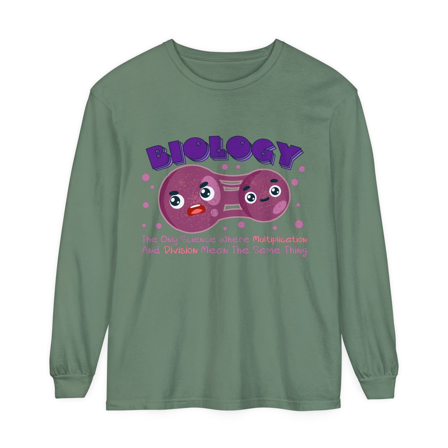 BIOLOGY Long Sleeve T-Shirt