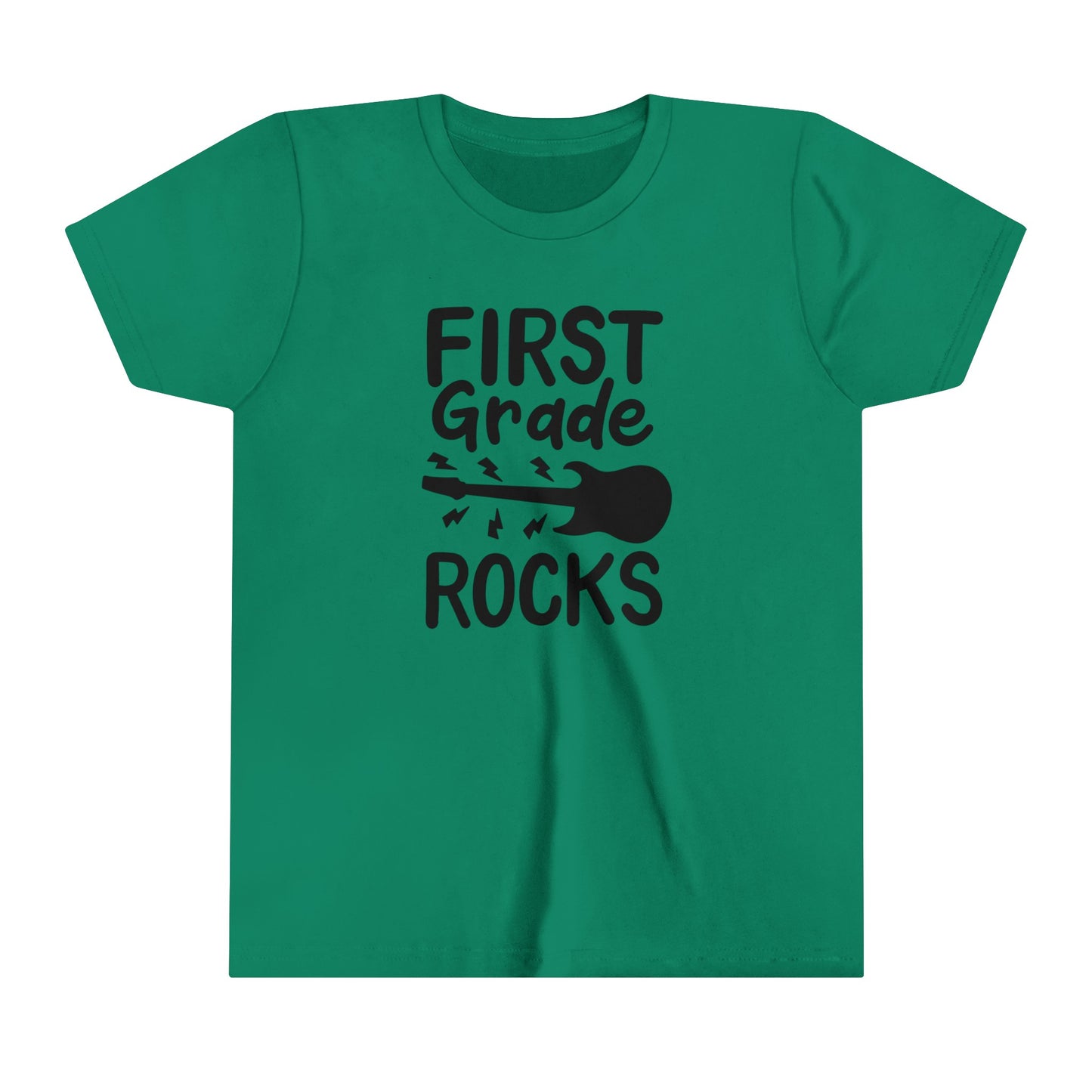 First Grade Rocks Youth Short Sleeve Tee