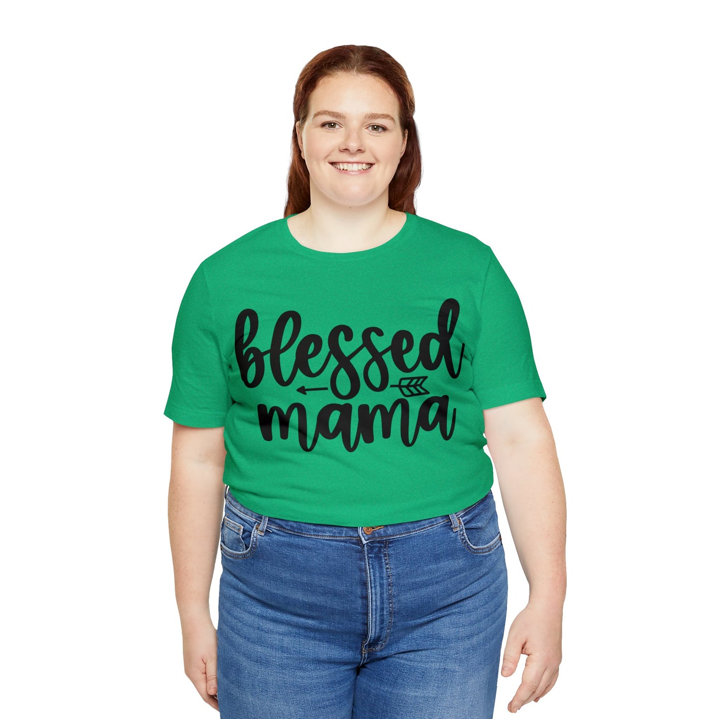 Blessed Mama short sleeve Tshirt