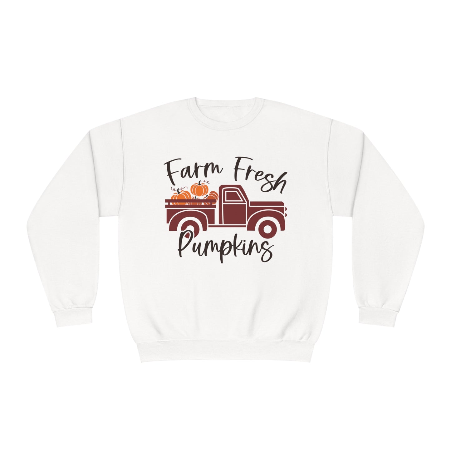 Farm Fresh Pumpkins Crewneck Sweatshirt