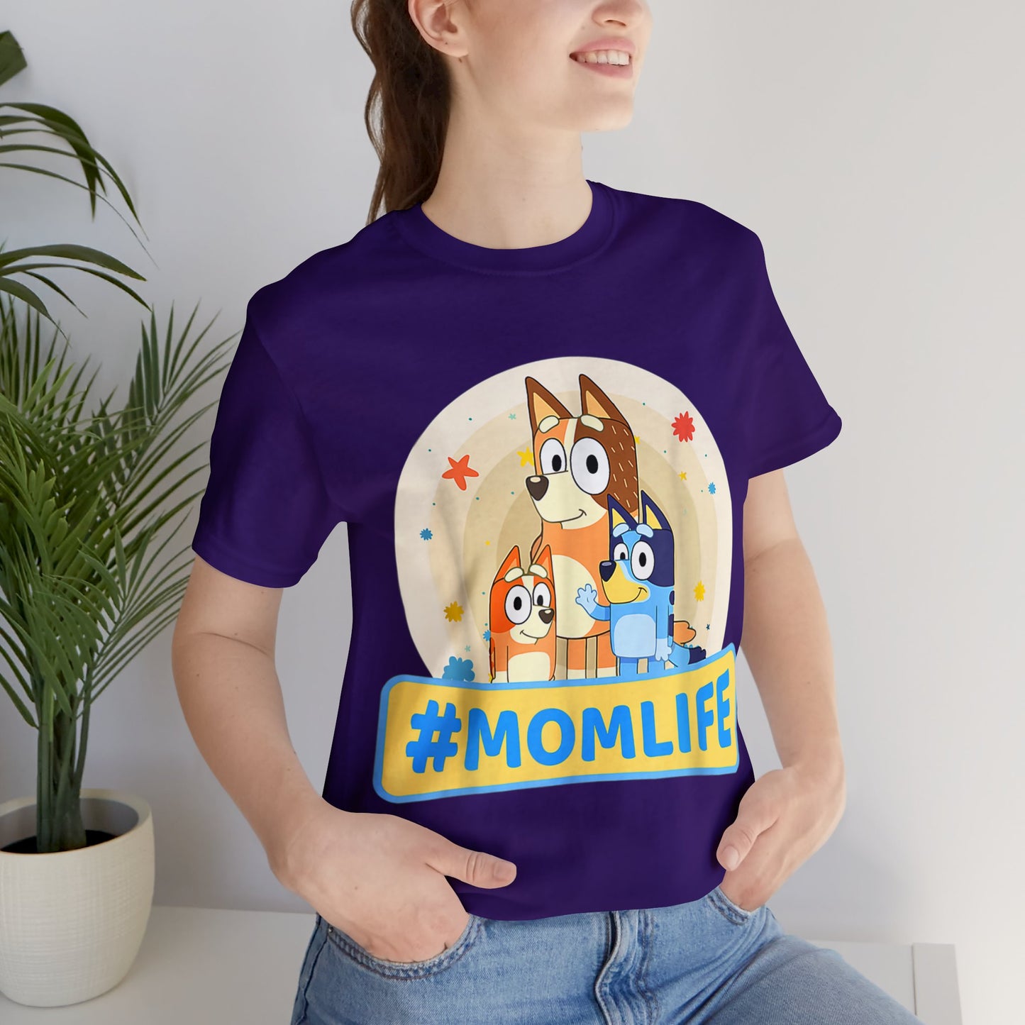 #MOM LIFE Short Sleeve Tshirt
