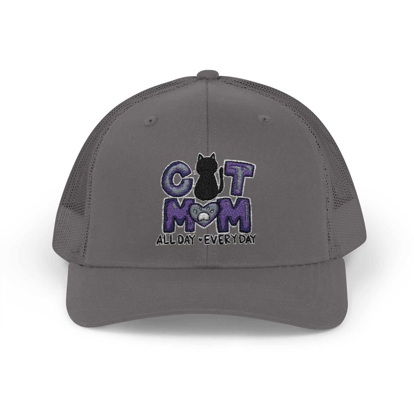 Cat Mom Snapback Trucker Cap