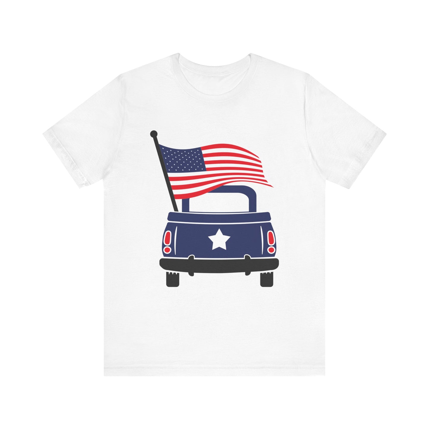 Flag & Truck Jersey Short Sleeve Tee