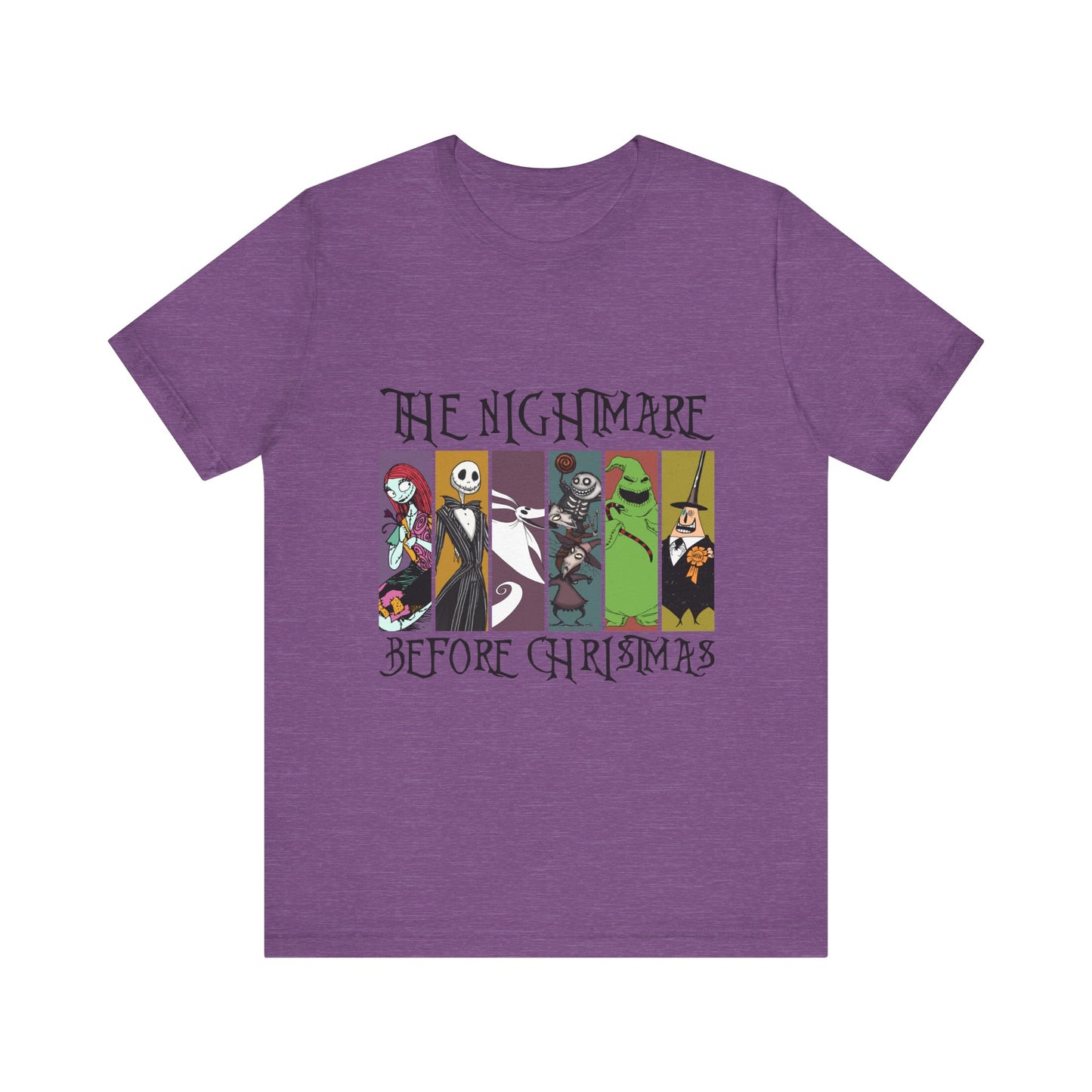 The Nightmare B4 Christmas Jersey Short Sleeve Tee