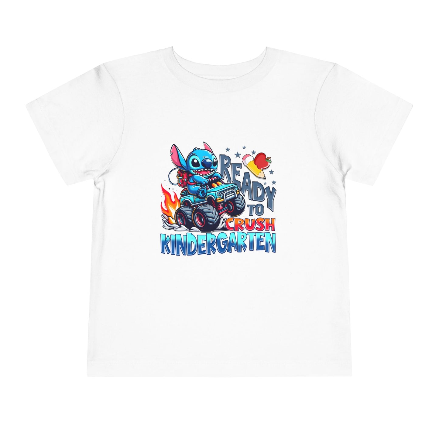 Ready to Crush Kindergarten Toddler Short Sleeve Tee