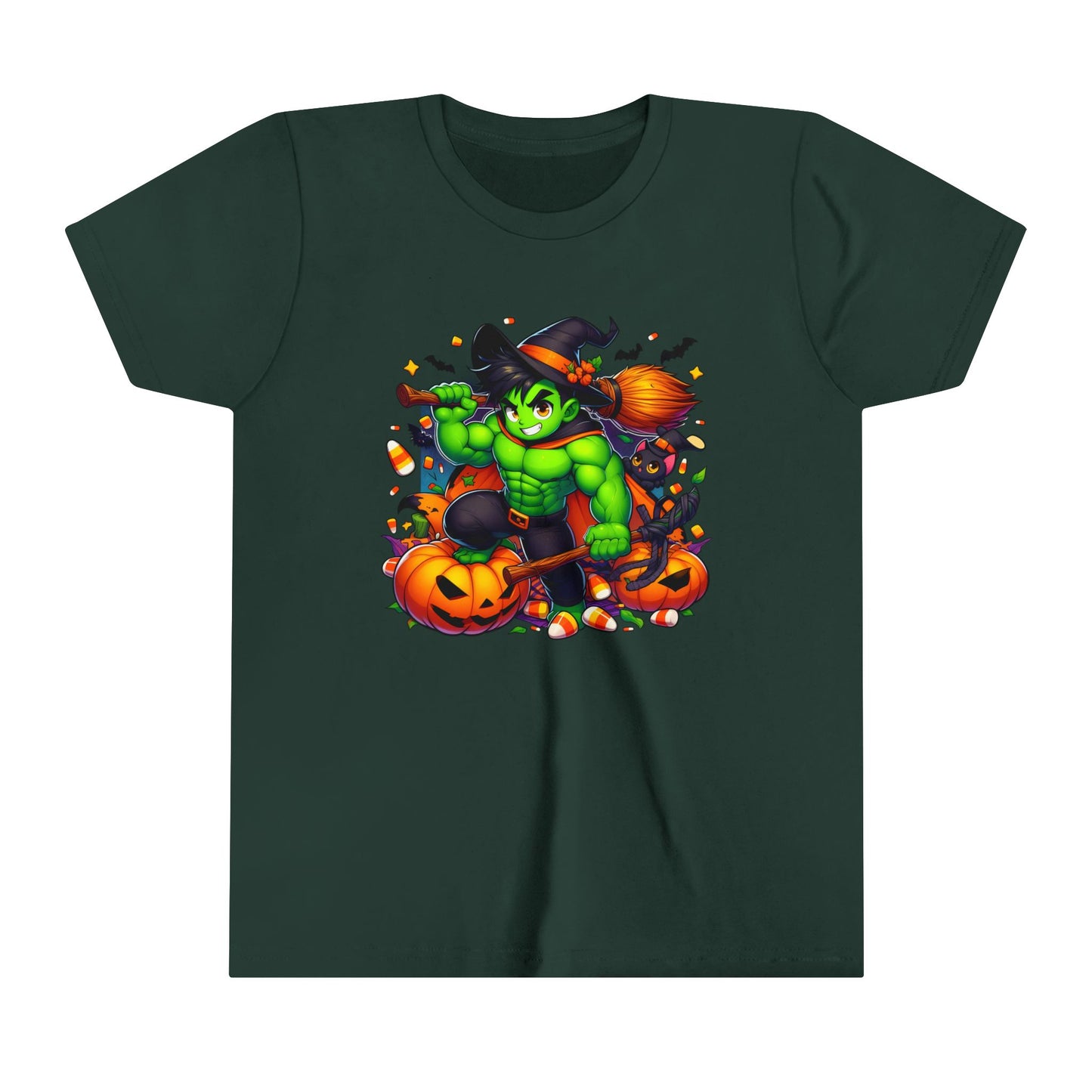 Hulk Halloween Youth Short Sleeve Tee