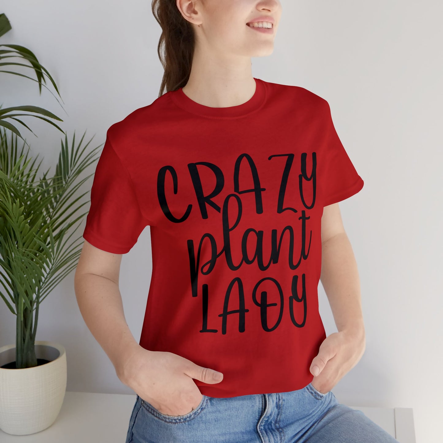 Crazy Plant Lady Short Sleeve Tee