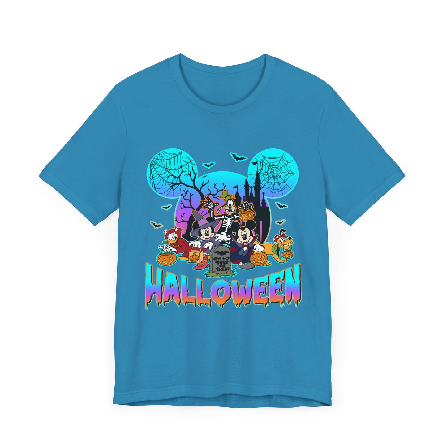 Halloween Mickey and Friends Jersey Short Sleeve Tee