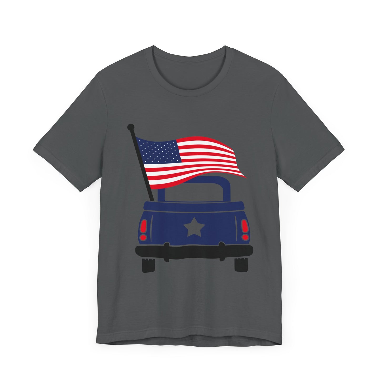 Flag & Truck Jersey Short Sleeve Tee