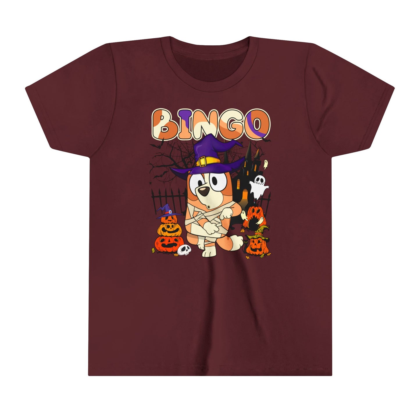 Bingo Witch Youth Short Sleeve Tee
