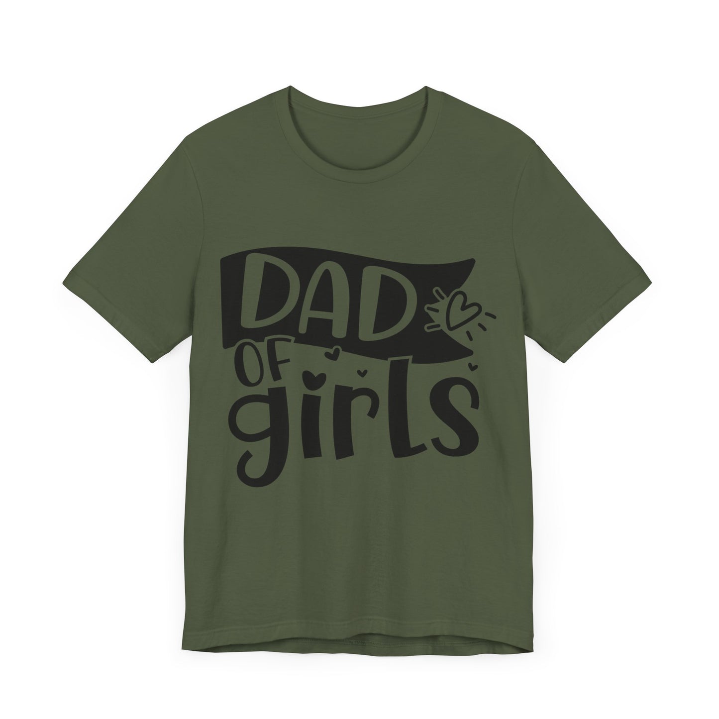 Dad of Girls Jersey Short Sleeve Tee