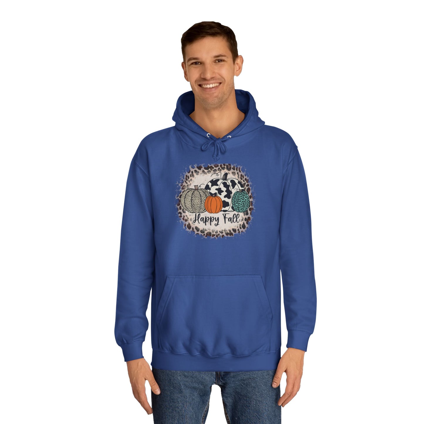 Happy Fall College Hoodie