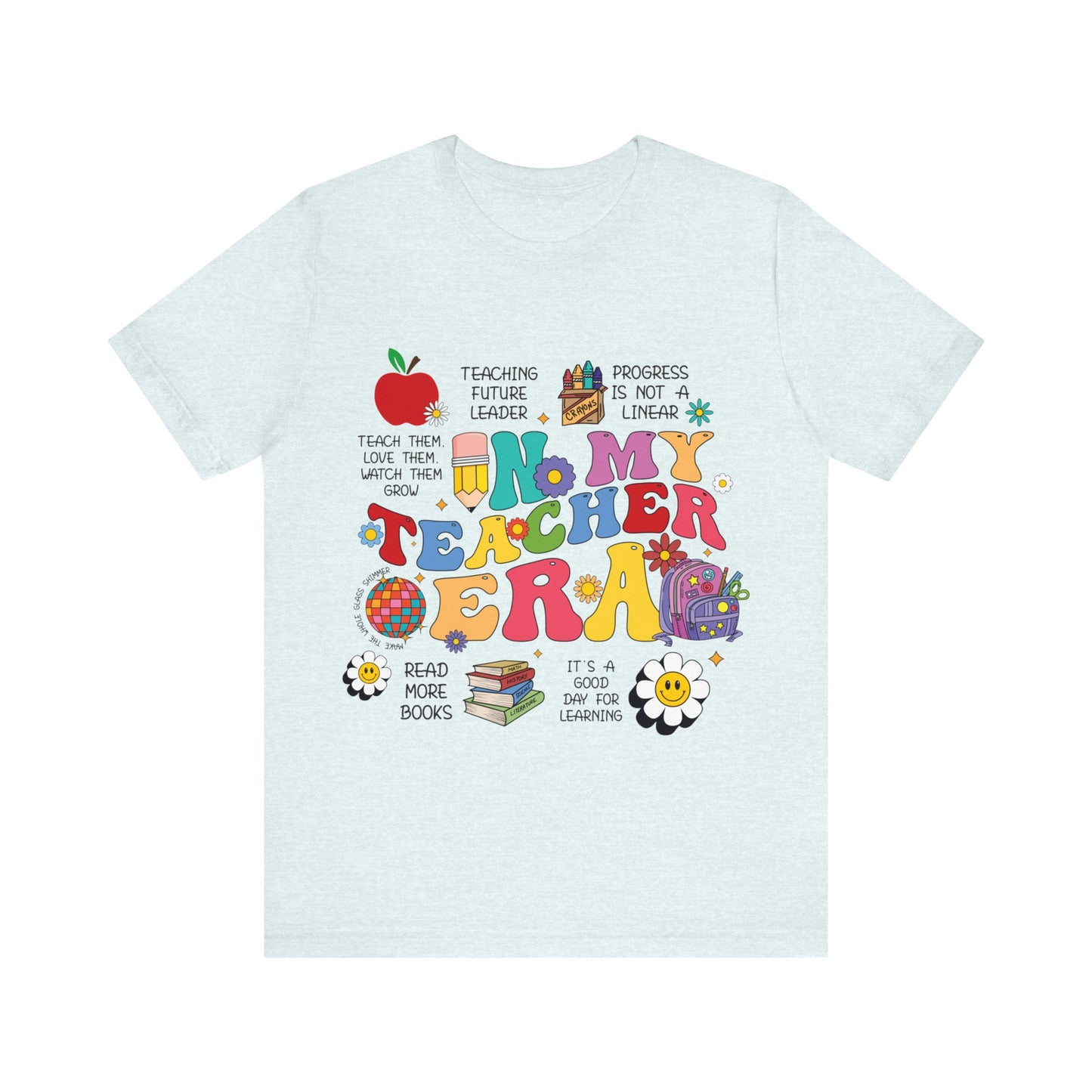 In My Teacher Era Jersey Short Sleeve Tee