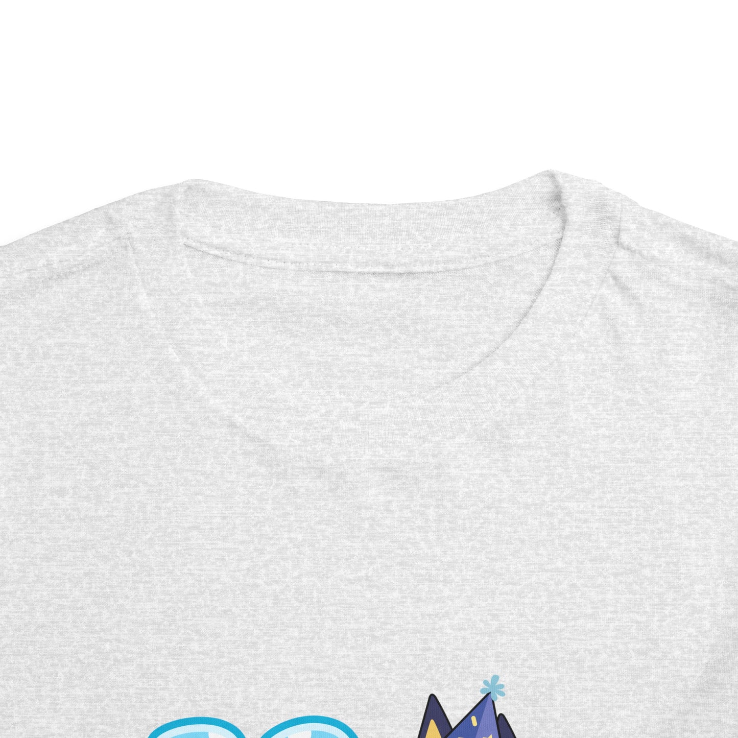 #4 Birthday Toddler Short Sleeve Tee