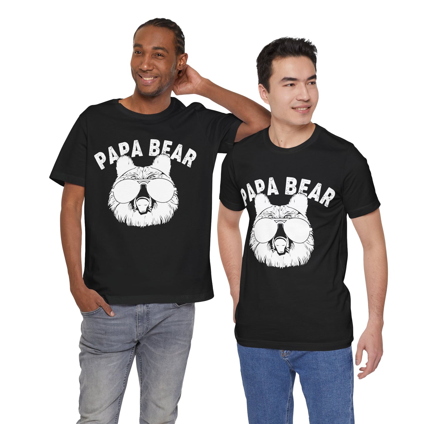 Papa Bear Jersey Short Sleeve Tee