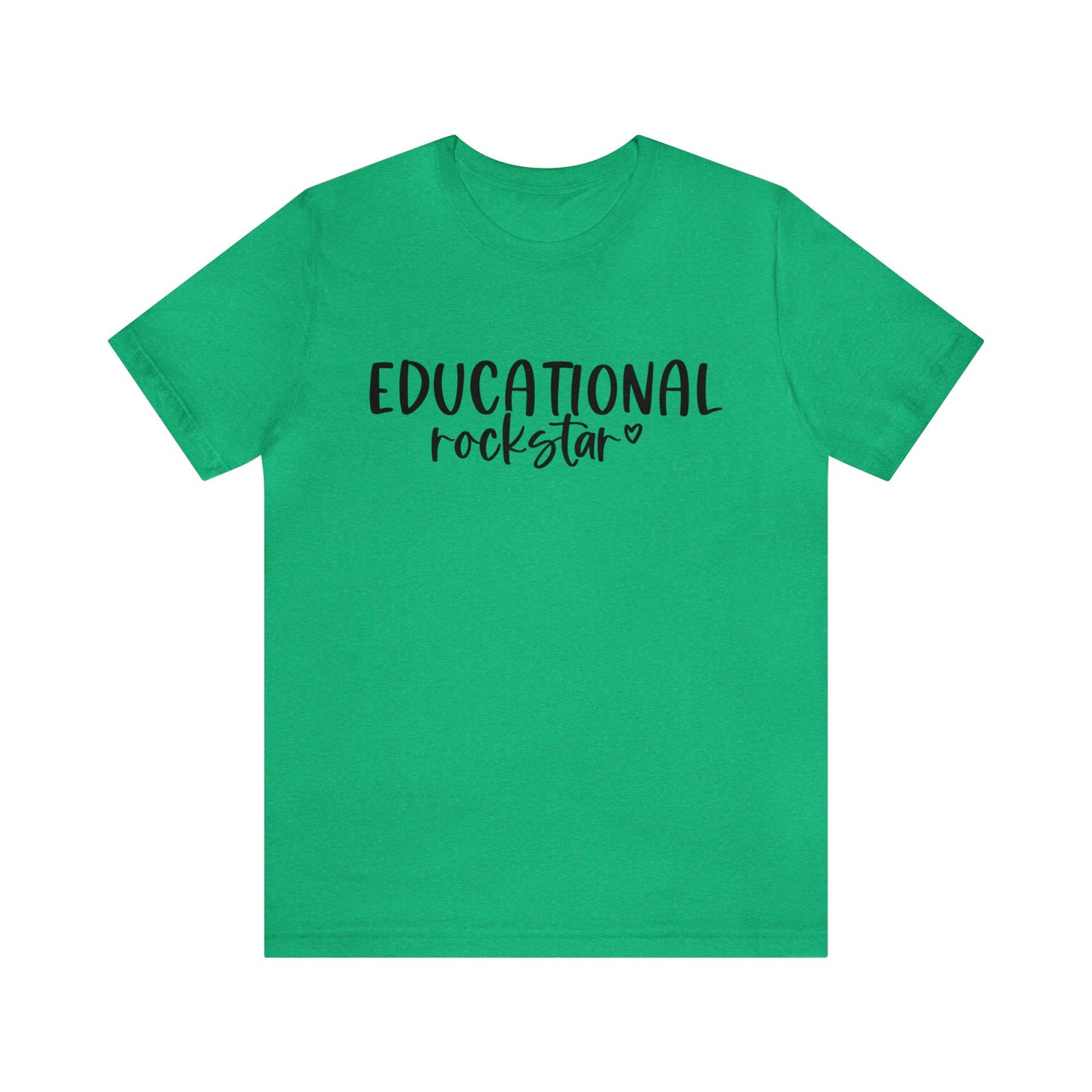 Educational rockstar Short sleeve Tshirt