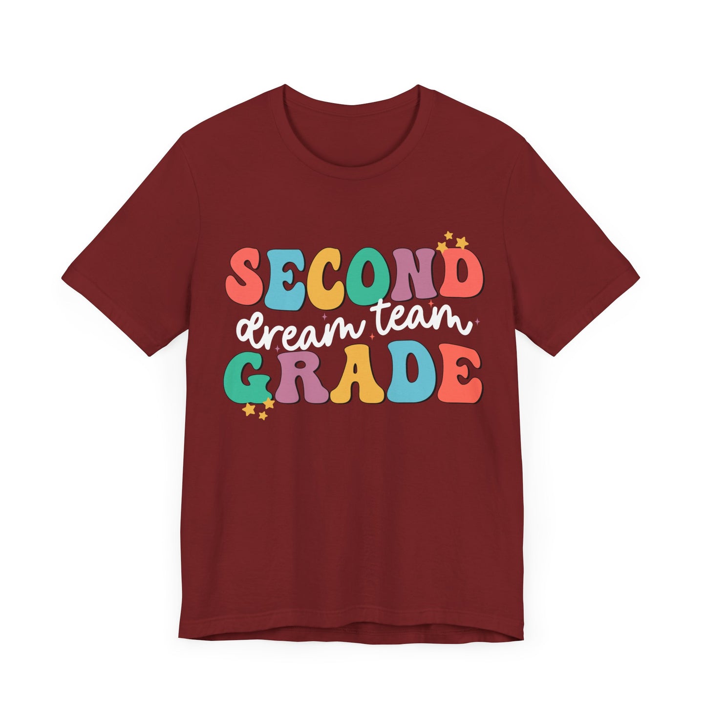 Second Grade Dream Team Jersey Short Sleeve Tee