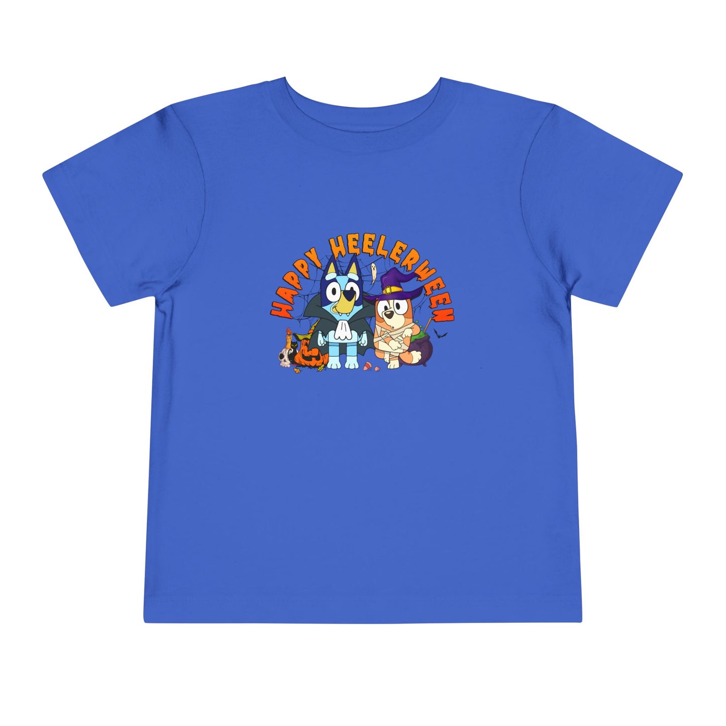 Happy HeelerweenToddler Short Sleeve Tee