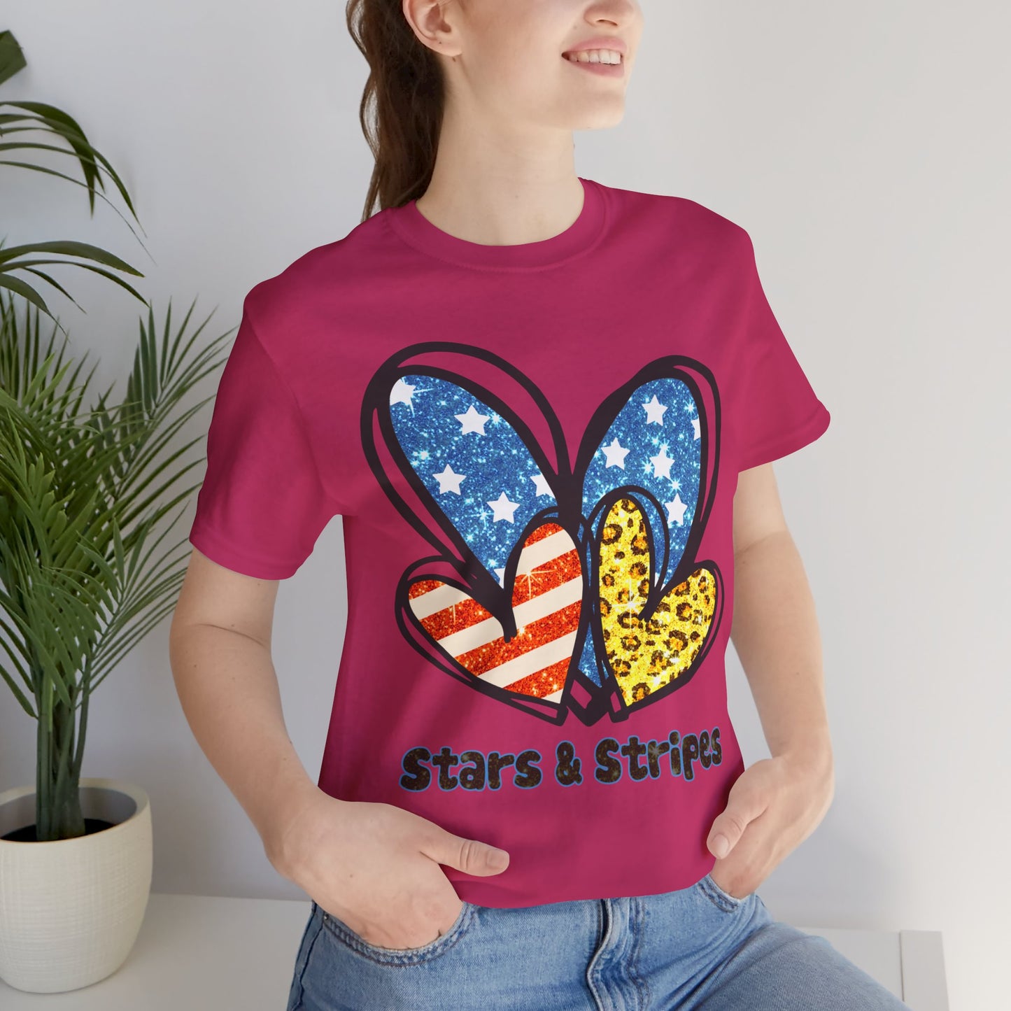 Stars and Stripes Short Sleeve Tee