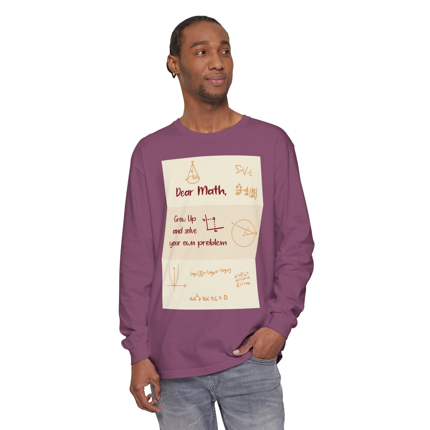Dear Math Long Sleeve T-Shirt