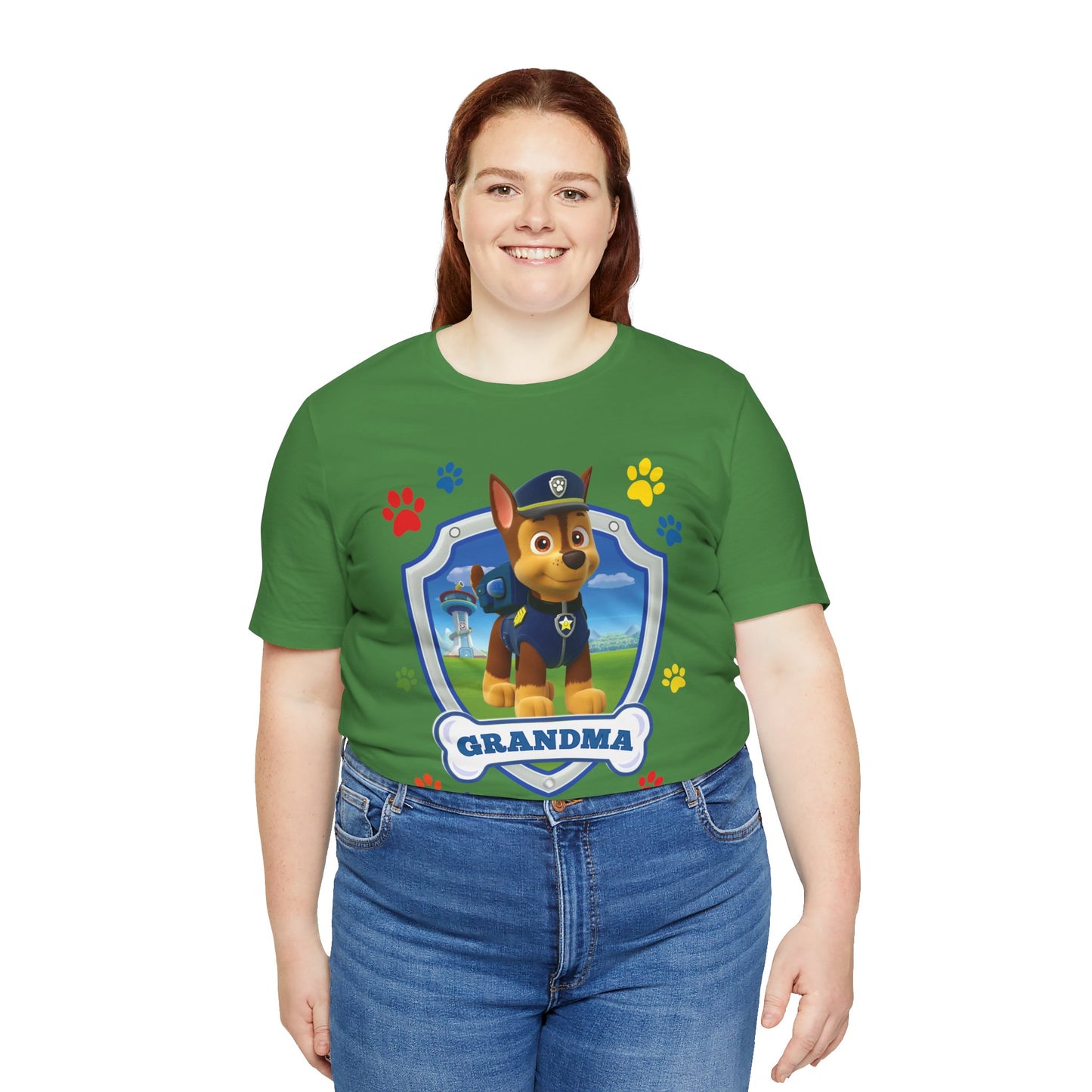 Grandma of the Birthday Boy Jersey Short Sleeve Tee