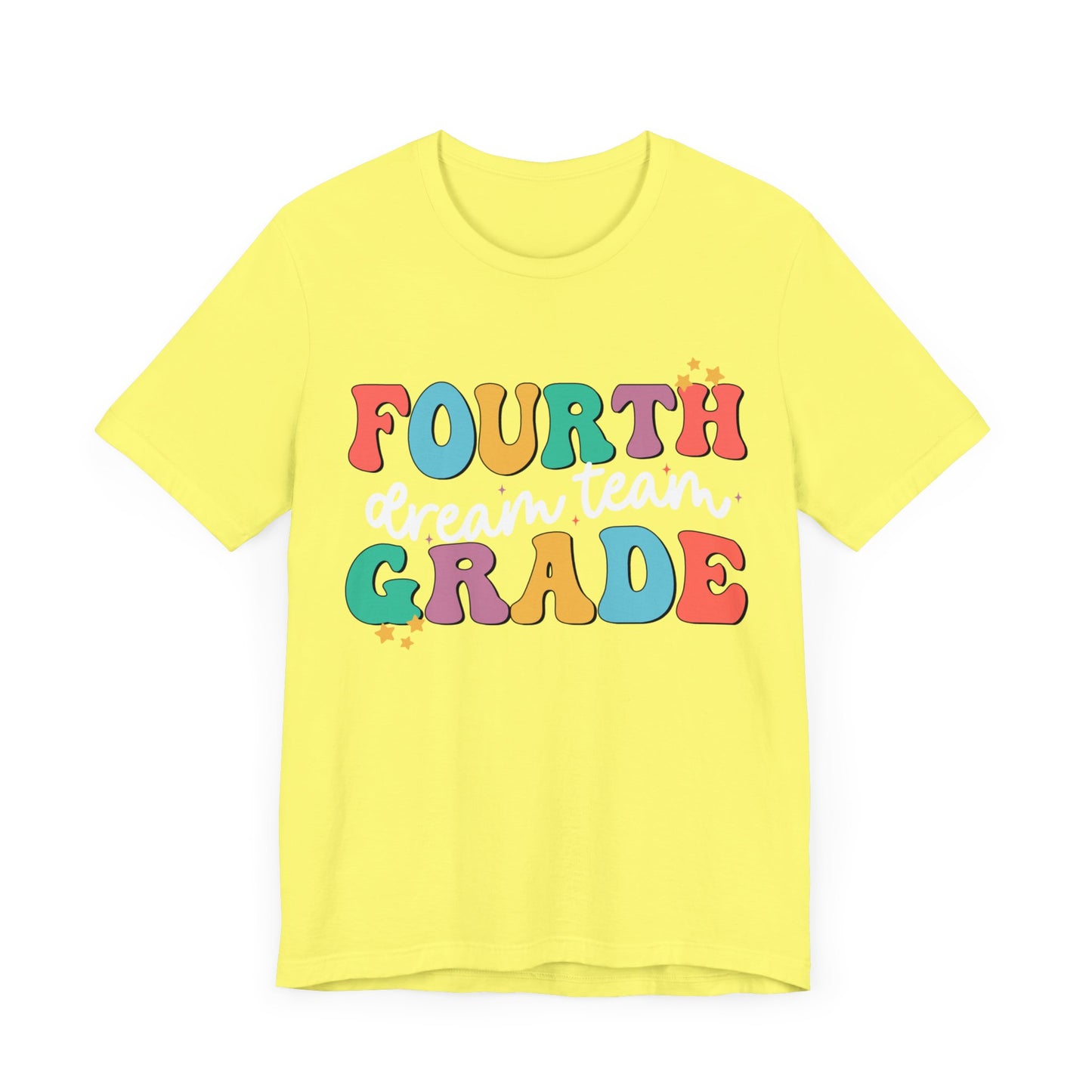 Fourth Grade Dream Team Jersey Short Sleeve Tee