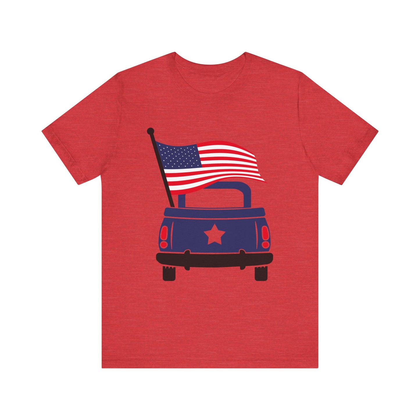 Flag & Truck Jersey Short Sleeve Tee