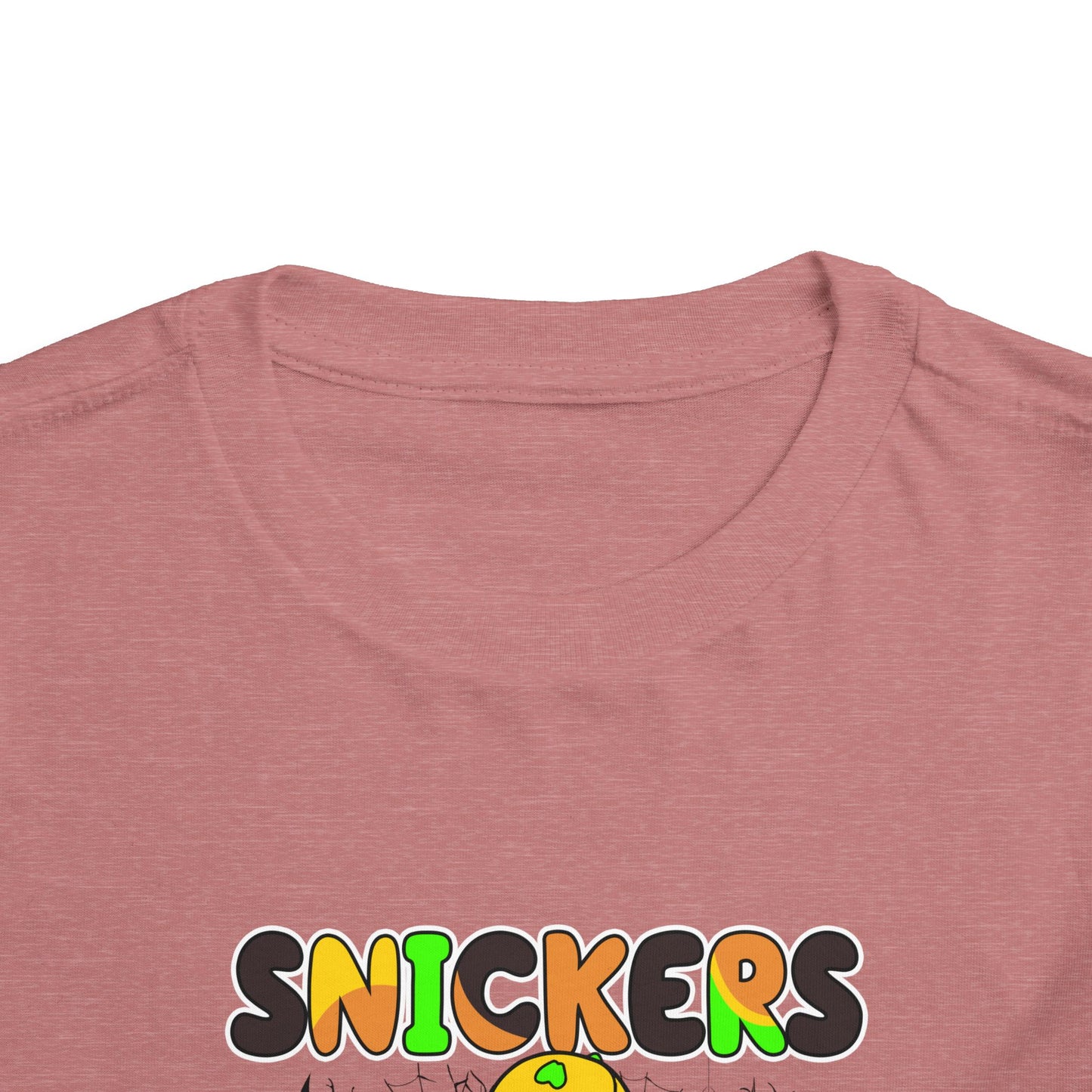 Snickers Ghost Toddler Short Sleeve Tee