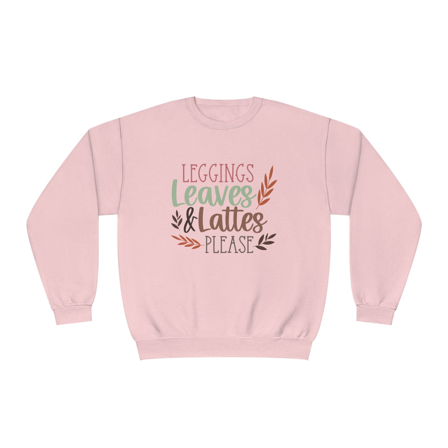 Leggings, Leaves & Lattes Please Crewneck Sweatshirt