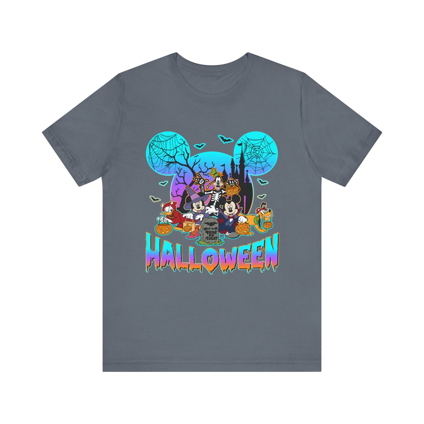 Halloween Mickey and Friends Jersey Short Sleeve Tee