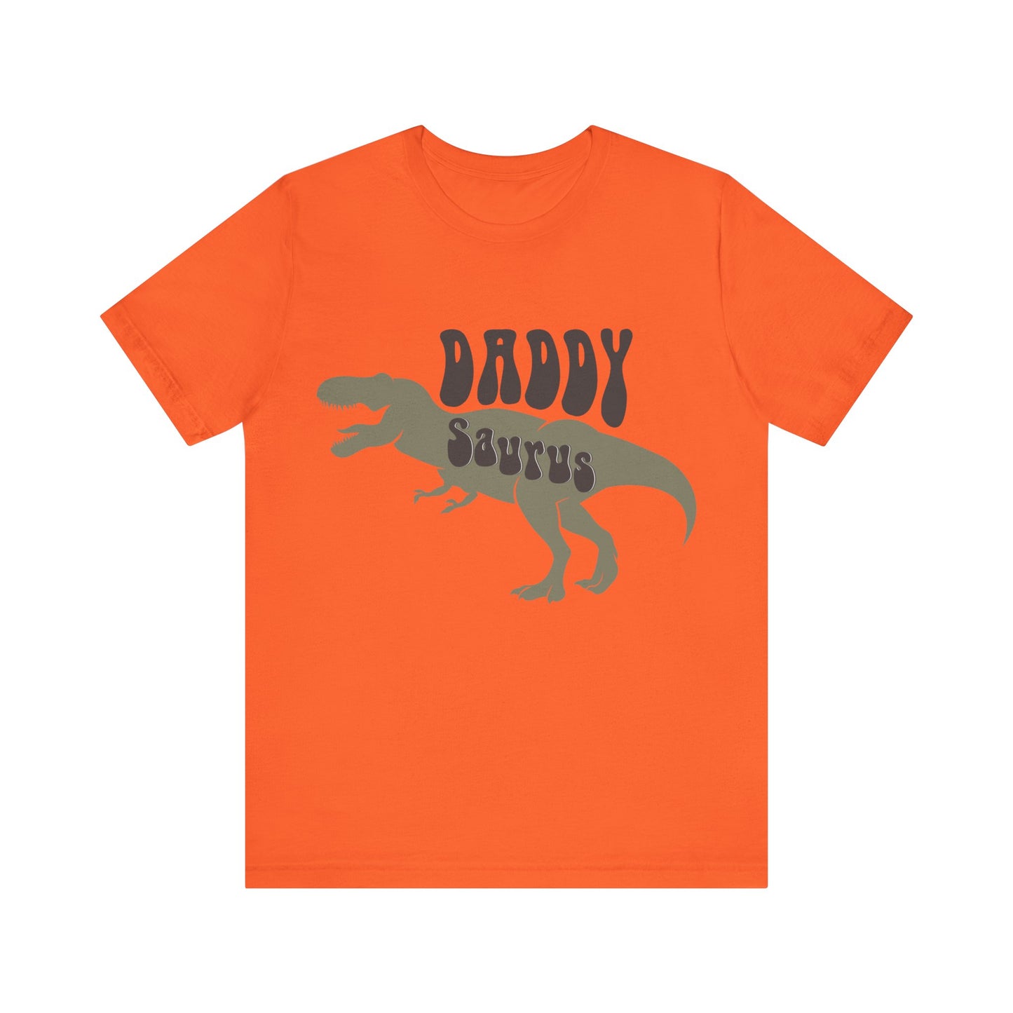 Daddy Saurus Jersey Short Sleeve Tee