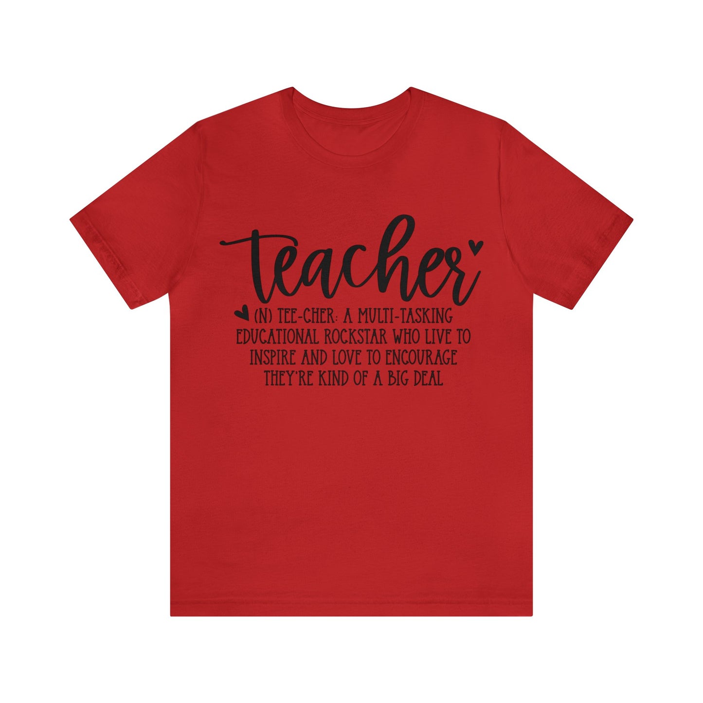 Teacher definition Short sleeve Tshirt