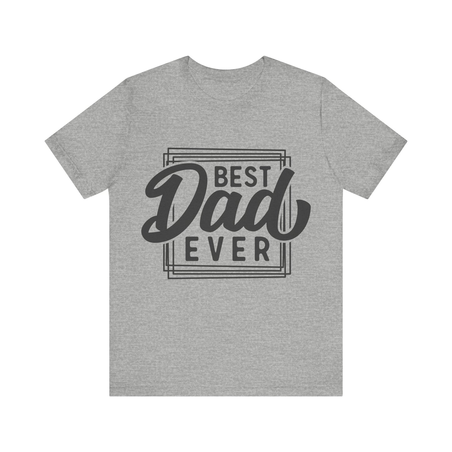 Best Dad Ever Jersey Short Sleeve Tee