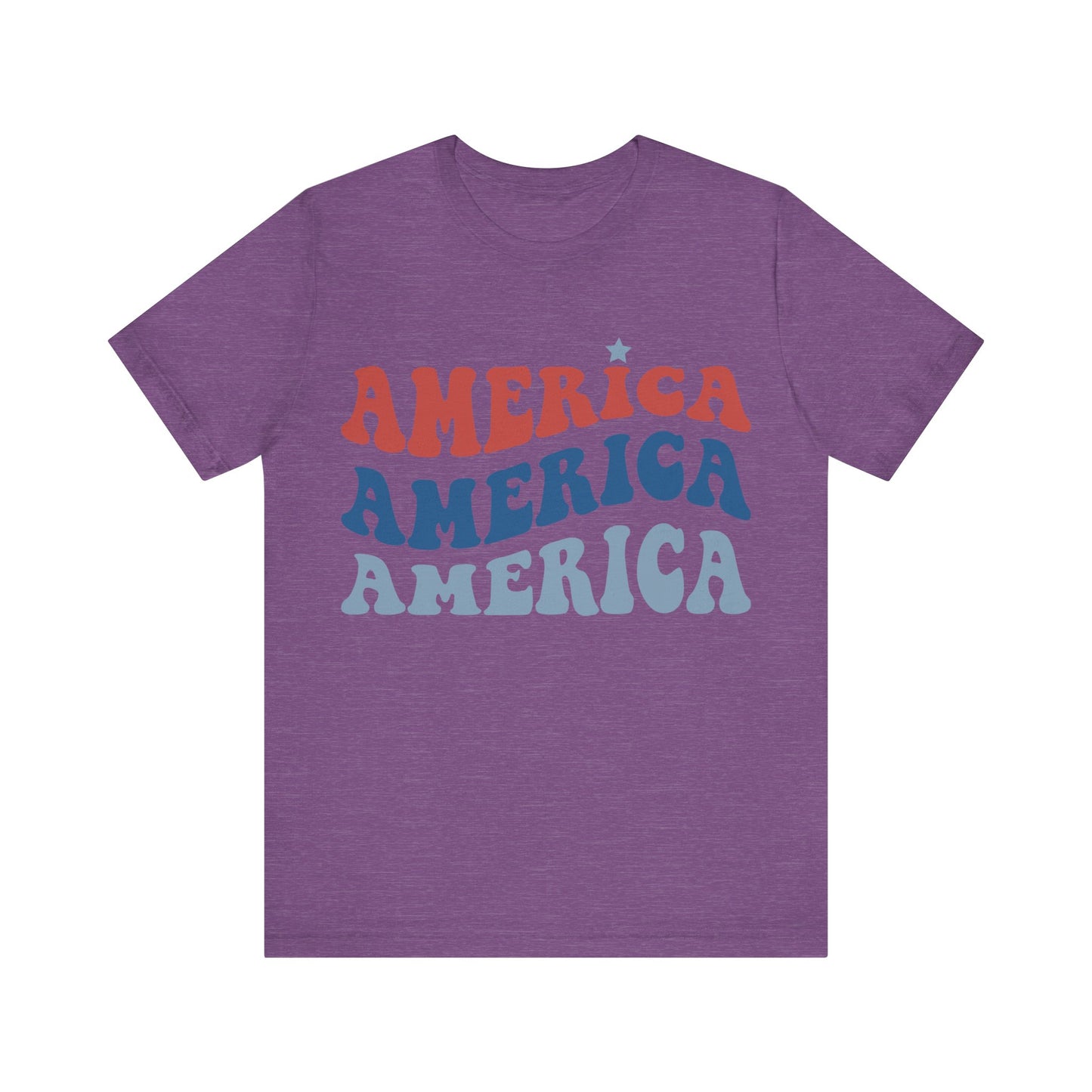 AMERICA Jersey Short Sleeve Tee