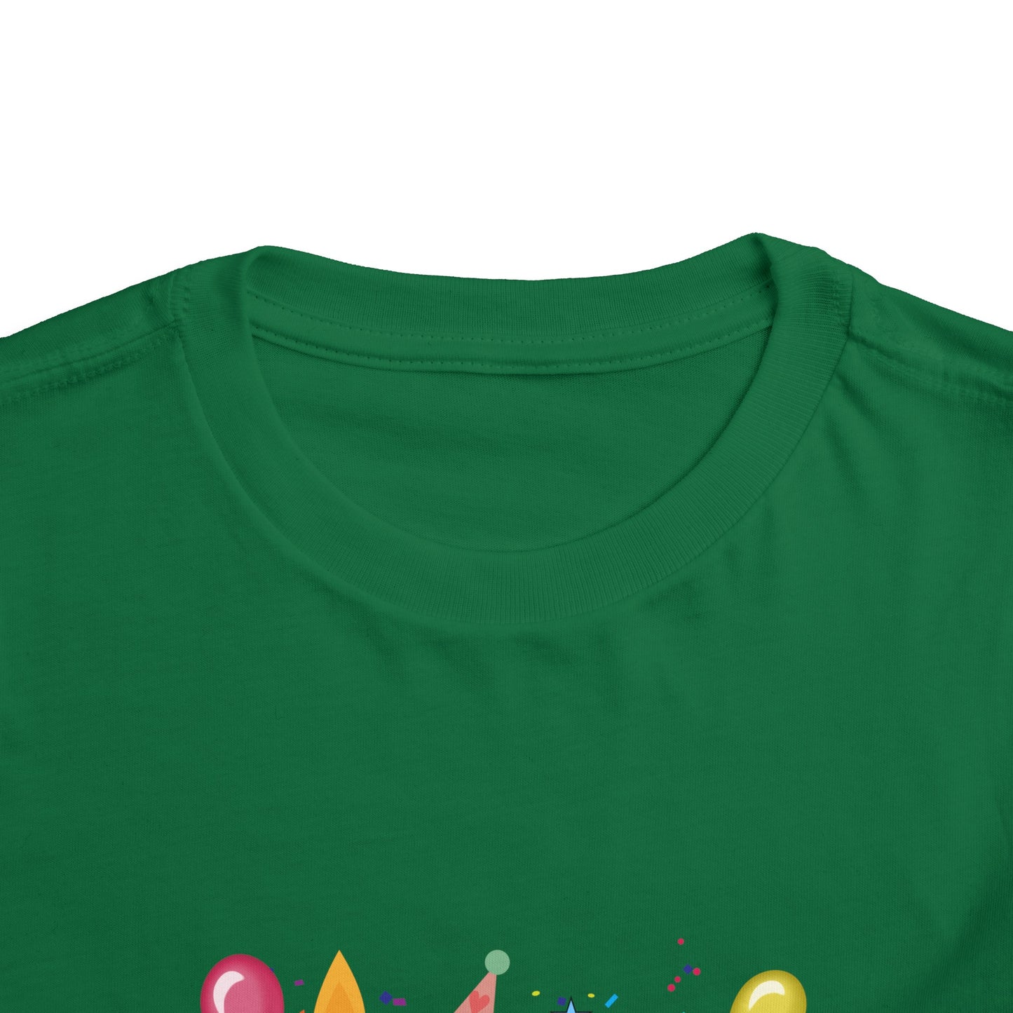 3rd Birthday Toddler Short Sleeve Tee