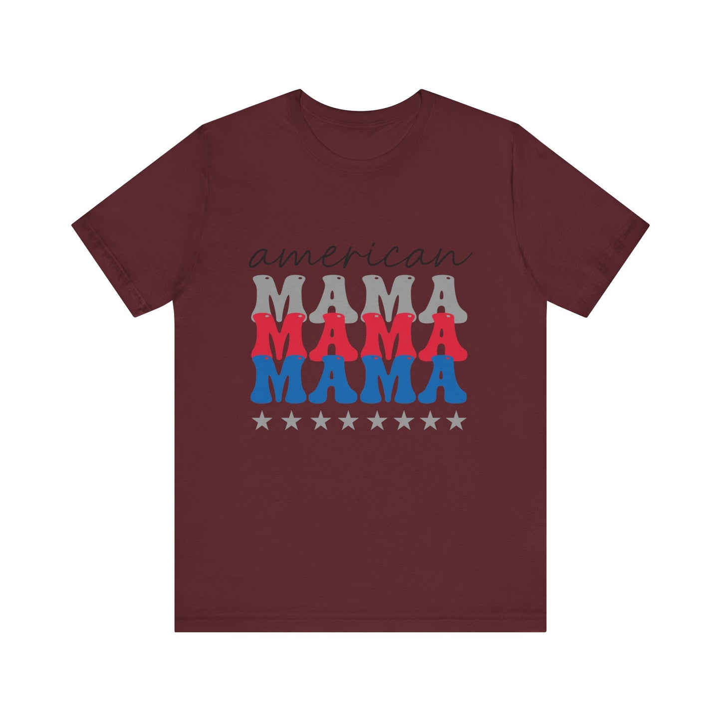 American Mama Jersey Short Sleeve Tee