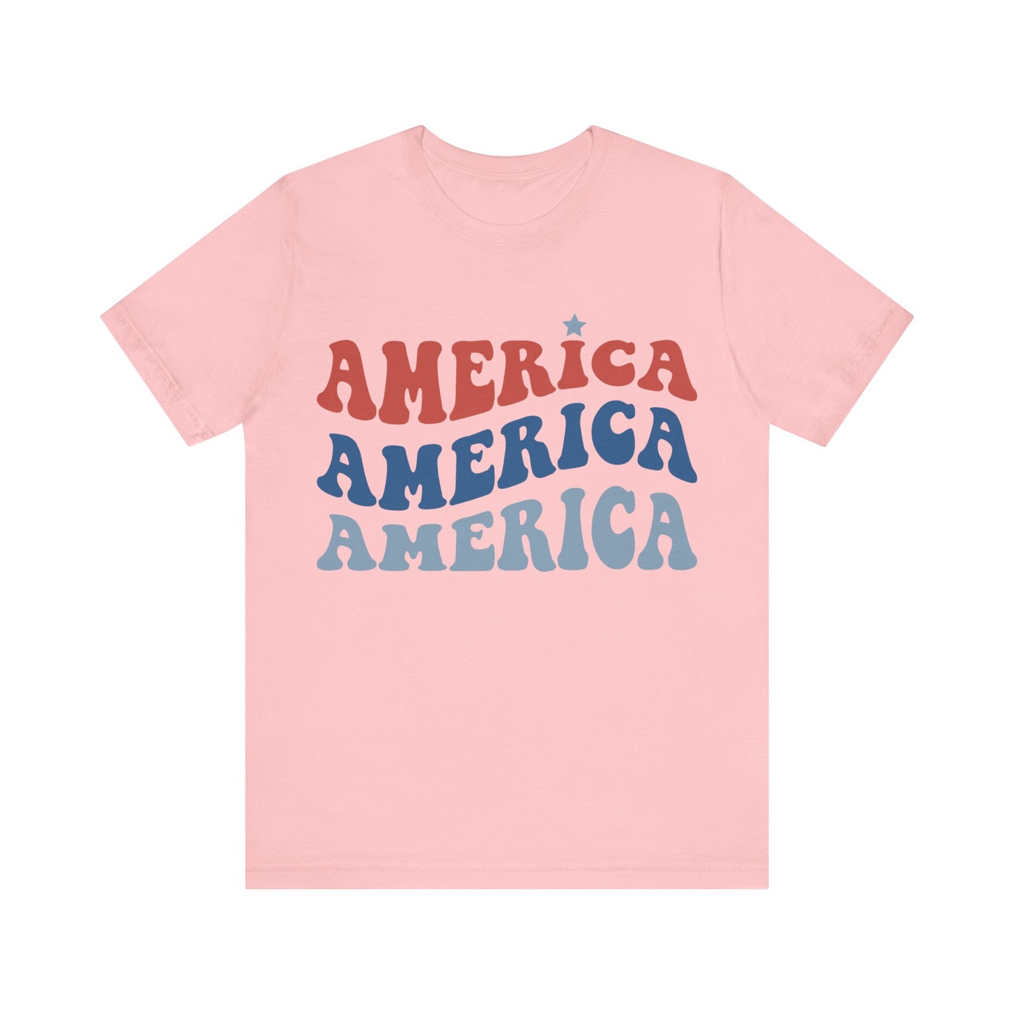 AMERICA Jersey Short Sleeve Tee