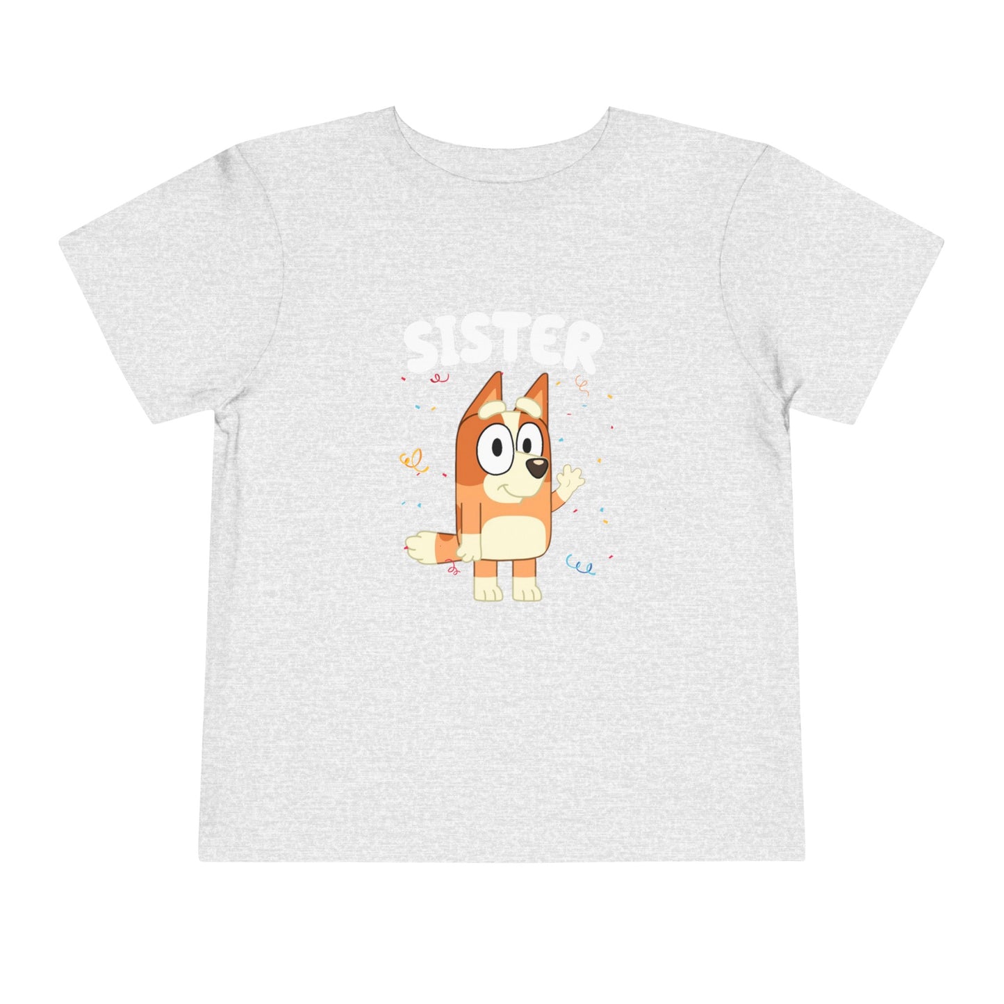 Sister Birthday Toddler Short Sleeve Tee