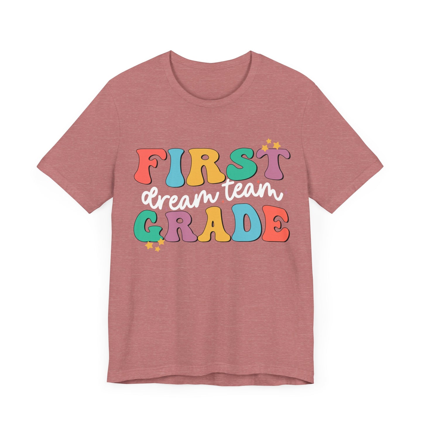 First Grade Dream Team Jersey Short Sleeve Tee