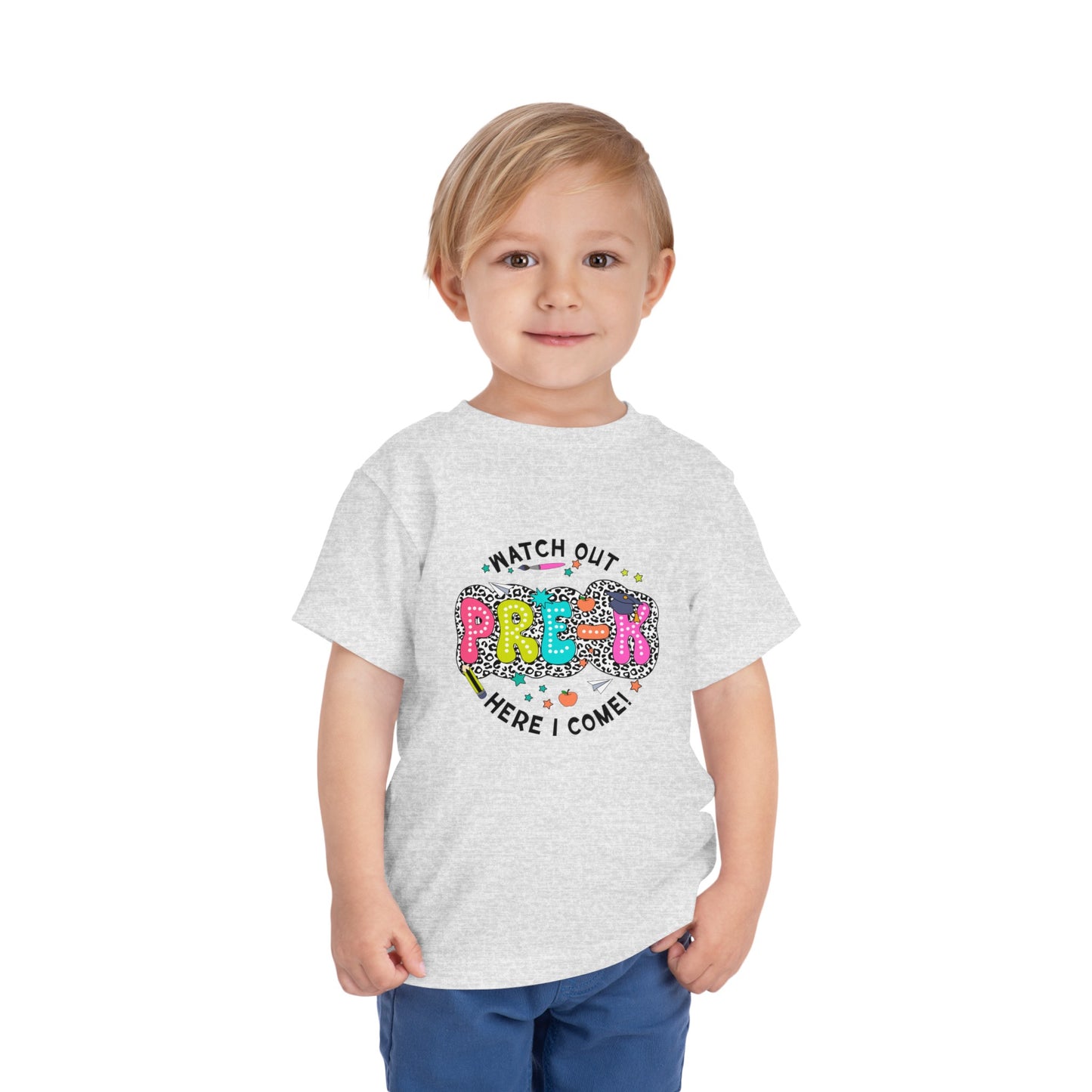 Watch Out Pre-K Toddler Short Sleeve Tee