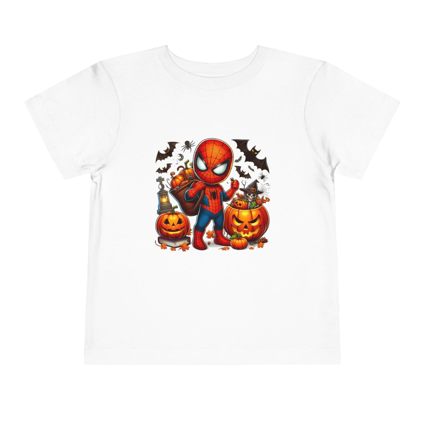 Spiderman Trick or Treat Toddler Short Sleeve Tee